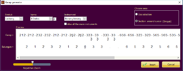 Garap generator